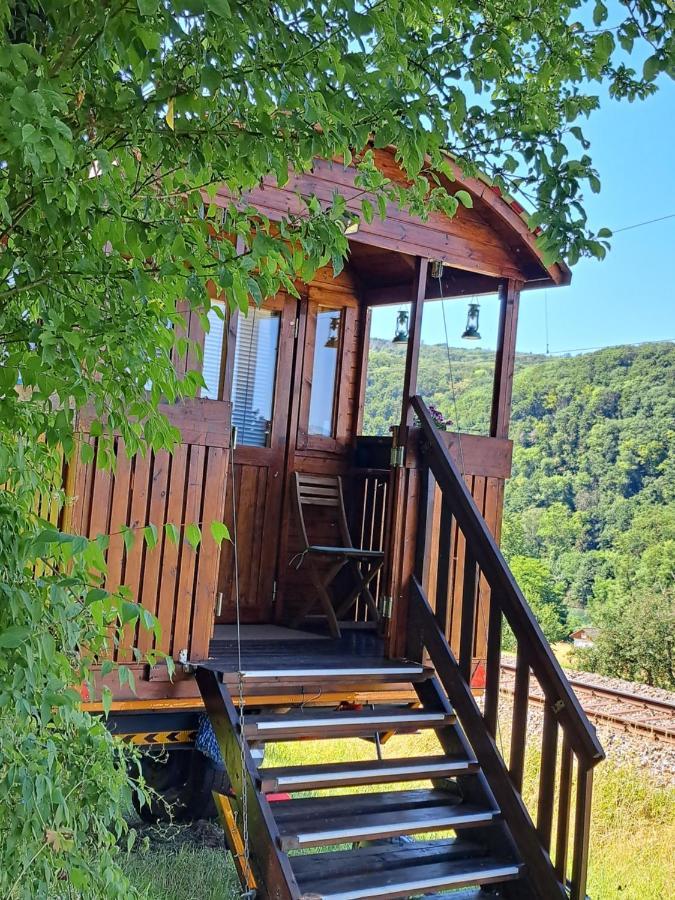 Autarkes Tiny House Mit Rheinblick Apartment Rumikon Luaran gambar